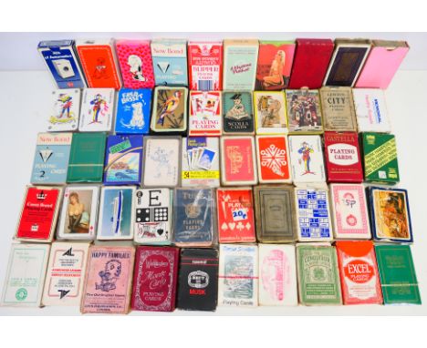 Playing Cards - Approx 50 boxed used playing cards, to include Dogs for the Blind playing cards, New Bond Playing cards, PG T