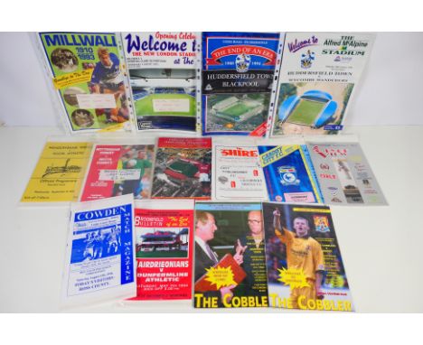 Football Programmes, First and last games, farewell matches etc, a good pack of very good
condition programmes (14) Very Good