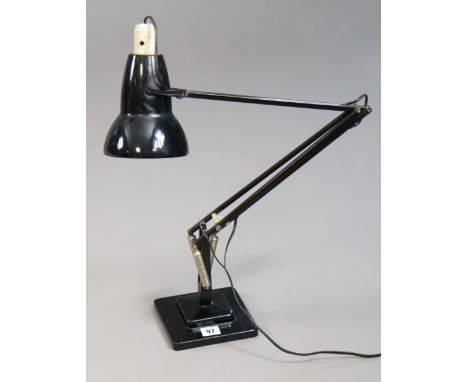 A Herbert Terry &amp; Sons of Redditch, Anglepoise desk lamp (black).