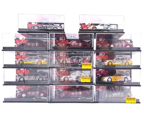 Micro Champs (Paul's Model Art), a boxed group of 1:64 scale Racing/Evo models to include MCH651102 EVO2 1992 Ludwig, MCh6511