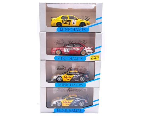 Minichamps (Paul's Model Art), a boxed group of Touring/Racing models to include 430954192 Opel Calibra (DTM Team Rosberg Pre