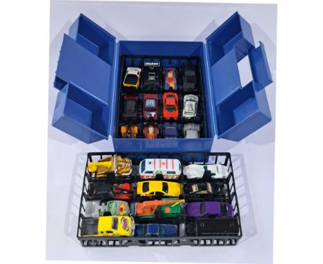 Matchbox, Hot Wheels, Majorette and similar. Matchbox "Collectors Carry Case" to contain 24x Cars/Vehicles to include Matchbo