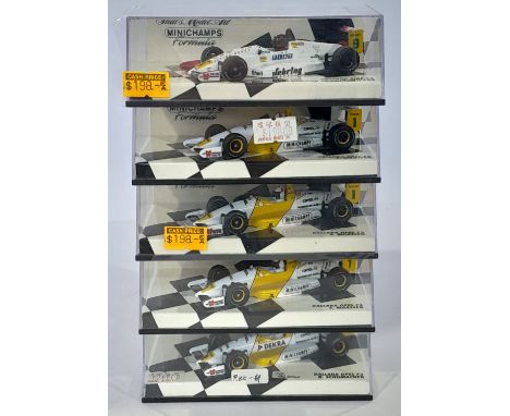 Minichamps a mainly 1/43 Scale Opel Group to include Dallara Opel F3 -S. Maassen, Dallara Fiat F3 - J. Muller and others. (Se