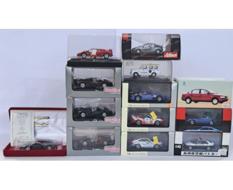 Detailed Cars And Other Similar 1/43 Scale Modern Diecast to include Corgi Detailed Cars&nbsp; Ferrari 512 TR Art.1006,&nbsp;