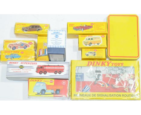 Dinky (Atlas) a boxed group to include 482 Bedford 10cwt Van "Dinky Toys", 943 Leyland Octopus Tanker "Esso" and others (see 