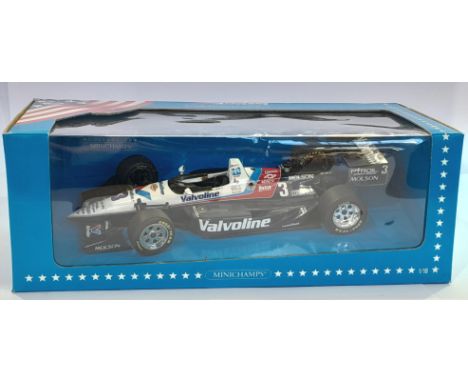 Minichamps 520931803 Lola Chevrolet - Team Galles Racing - AL Unser Jr 1/18 Scale. Conditions generally appear Near Mint Plus