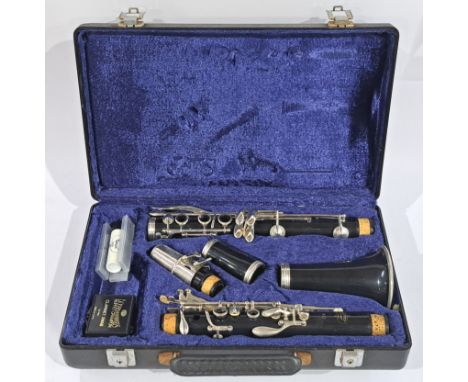 Clarinet Buffet Crampone B12. NOT CHECKED FOR COMPLETENESS. Conditions generally appear Good to Near Mint. See photo.&nbsp;