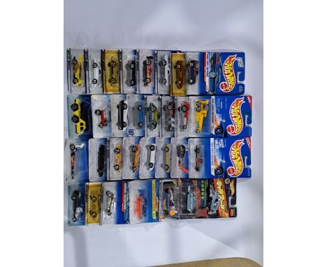 Hot Wheels Mattel A Mixed Boxed Group to include #12405 Ferrari 5 Car Gift Pack, #13265 Race Team Series Dragster, #24372 200