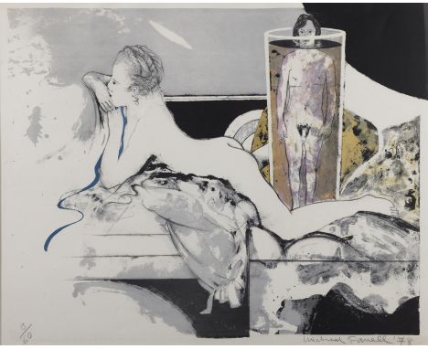 Michael Farrell (1940-2000)Miss O'Murphy SeriesLithograph, 53 x 65cm, Edition 13/60Signed and dated (19)'78
