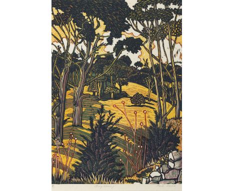 PAMELA LEONARD (B.1940)Spring MorningEtching, 32.5 x 44.5cm (sheet size)Signed, titled and no. 6/19