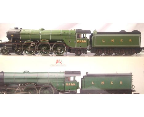 Hornby R3132 Book Law, LNER Green 2599. In very good condition, detail fitted, box with wear. P&amp;P Group 1 (£14+VAT for th