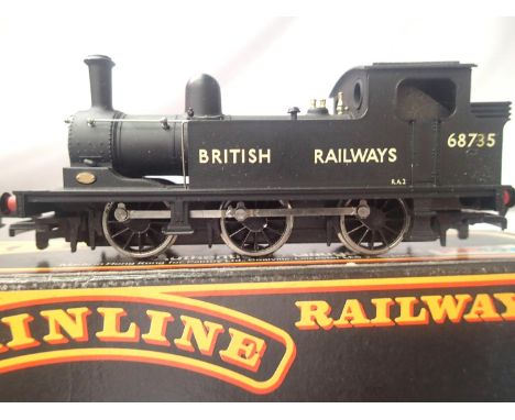 Mainline J72 tank, 68735 Black, British Railways. Very good condition, no paperwork, box with wear. P&amp;P Group 1 (£14+VAT 