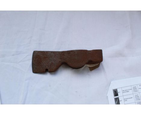 British boarding axe head 