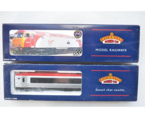 Bachmann Branch-Line OO gauge Virgin Trains DCC ready Delner Coupler Class 57/3 Diesel locomotive 57307 "Lady Penelope" (item