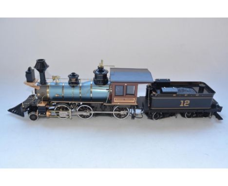 Boxed Bachmann Spectrum Master Railroader Series G gauge 2-6-0 South Pacific Coast Moghul (item no 81493) with instruction bo