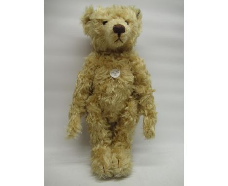 Steiff Teddy 1905 Replica Teddy Boy 1998, white ear tag 404320, Ltd.ed 02739 of 6000, and chest tag, H50cm, boxed with certif