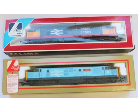 Lima OO gauge class 37 Railfreight British Steel Teesside no. 205230, Lima OO gauge class 37 Teesside Steelmaster no. 205231 
