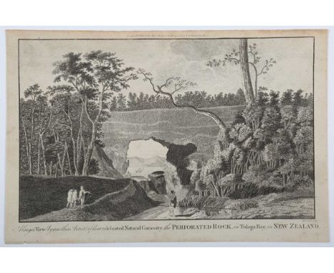 Sibelius – ‘A larger View (by another Artist) of that celebrated Natural Curiosity, the Perforated Rock, in Tolaga Bay, in Ne