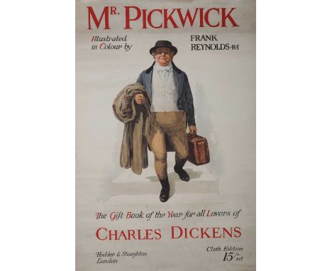 Hodder &amp; Stoughton (publishers) – ‘Mr Pickwick, illustrated in Colour by Frank Reynolds, the Gift Book of the Year for al