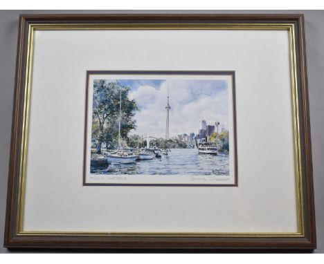 A Framed Blaine Jackson Print, Magic Waters, 17x13cm 