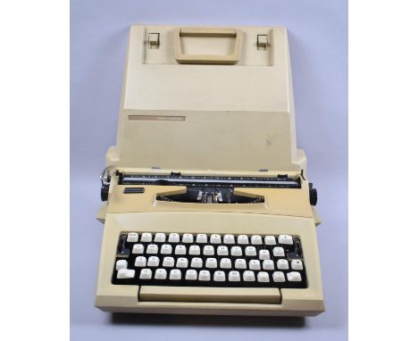 A Vintage Smith Corona Manual Portable Typewriter 