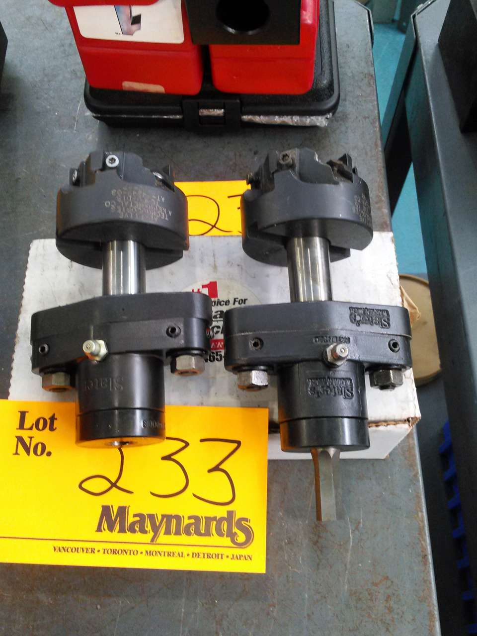 Slaters Rotary Broaching Tool Lot (3) Slaters Rotary Broaching Tool