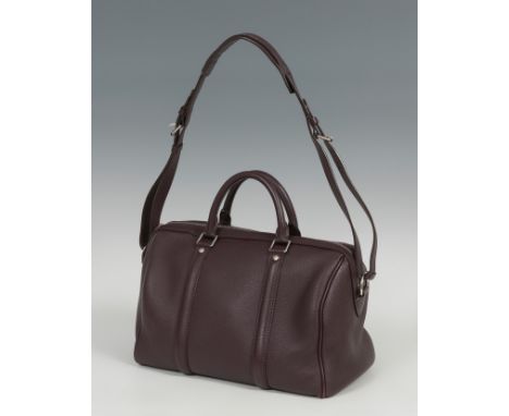 LOUIS VUITTONSofia Coppola handbag.Leather. Suede interior.Slight marks of use.In dark brown leather. Presents a flexible str