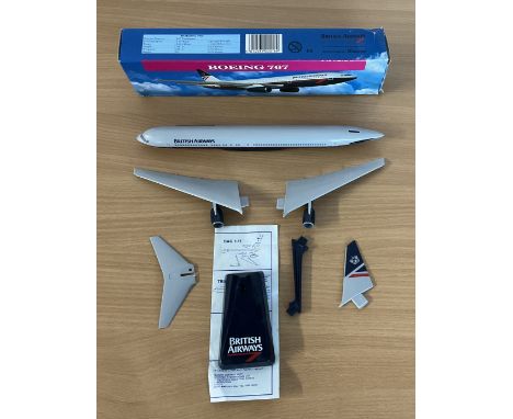 British Airways Boeing 767 model plane kit. In original packaging. Not built. Good condition. We combine postage on multiple 