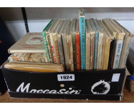 A selection of vintage children's books including Beatrix Potter: F. Warne &amp; Co., Ltd, series titles - sold with Allison 