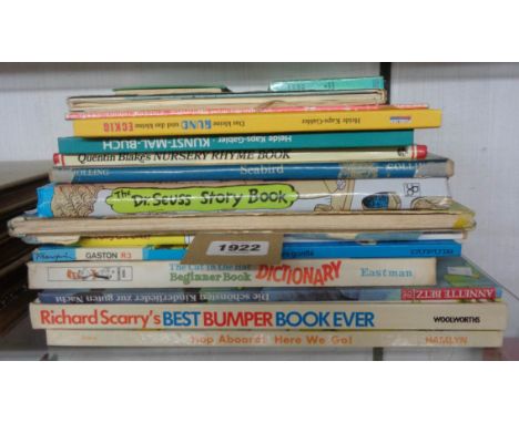 A selection of vintage and later children's titles including Dr. Seuss, Roald Dahl and Quentin Blake, etc. - various conditio