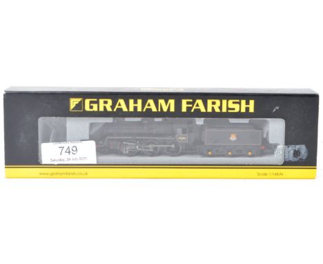An original boxed Graham Farish made N gauge model railway trainset locomotive engine No. 372-650 Standard Class 4MT British 