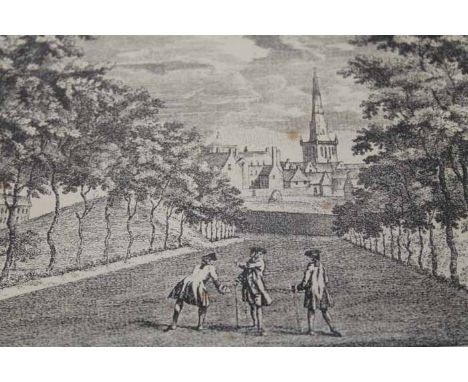 COLLECTION OF EIGHT PRINTS DEPICTING GLASGOW CITYSCAPES
each after prints from the late 18th century, including 'A View of th