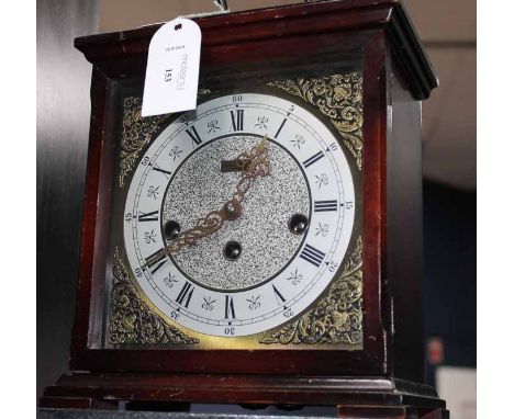 GEORGE III-STYLE GERMAN KIENZLE BRACKET CLOCK
the dial with Roman numerals