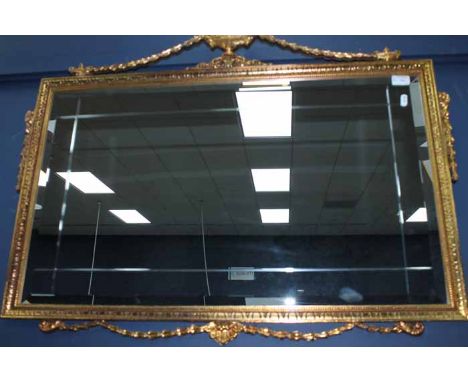 GILT MANTLE MIRROR
