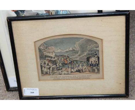 MILITARY INTEREST: LOT OF COLOURED PRINTS
including 'Death of General Sir Robert Sale at the Battle of Moodkee, December 18th