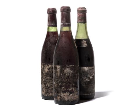 Doudet-Naudin, Corton Les Marechaudes Believed 1955 Slightly damaged capsules. Very bin-soiled and damaged labels, vintage vi