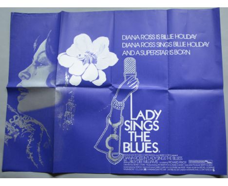 A Collection of Vintage British Quad film posters (30" x 40") including Lady Sings the Blues, Orca Killer Whale, Innocent Bys