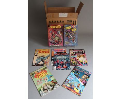 Collection of vintage Science Fiction comics including Star Trek (Gold Key) nos 19 & 22, Star Trek (DC) nos 1 - 3, 4x2, 5 - 8
