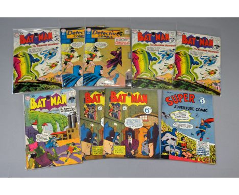 Collection of vintage DC comics from the 1960's including Detective comics 283 x2, Batman 134×3, 130, Batman British edition 