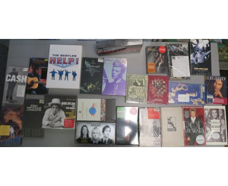 CD BOX SETS all sealed, including The Beatles - HELP!, DVD deluxe, Bob Dylan and the band - basement tapes, complete , Nirvan