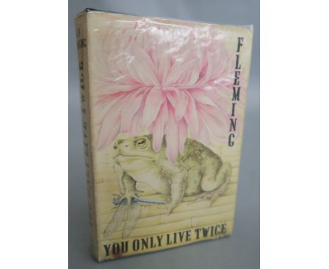 "You Only Live Twice" by Ian Fleming original Jonathan Cape hard-back first edition James Bond book with original dust jacket