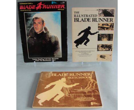 BLADE RUNNER a collection of three Blade Runner first edition books inc. The Illustrated Blade Runner (1st ed. 1982), The Bla