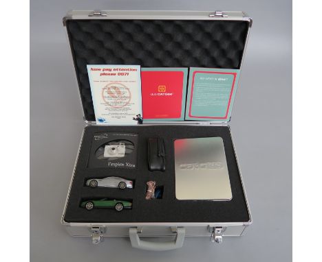 James Bond "Die Another Day" Limited edition Vanguard metal box with field glasses, Digital Lespion camera, DNA kit, Corgi Ja