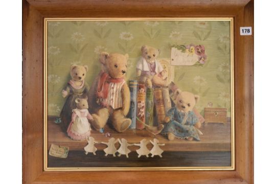 deborah jones artist teddy bear paintings