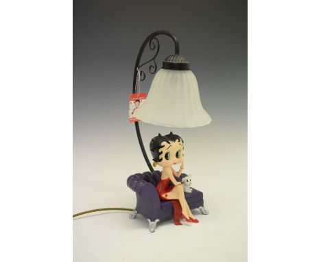 Betty Boop novelty table lamp, 43cm high  