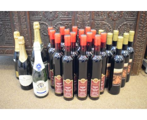 Wines - 15 bottles Pieroth Icecrystal 2012, 6 bottles Romanet 2012, Magnum bottle Veuve du Vernay plus 3 bottles sparkling wi