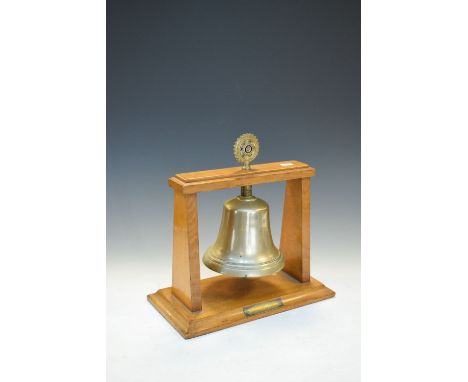 Rotary Interest - The Inner Wheel Club of Paddington oak mounted bell presented by the Rotary Club of Paddington March 15th 1