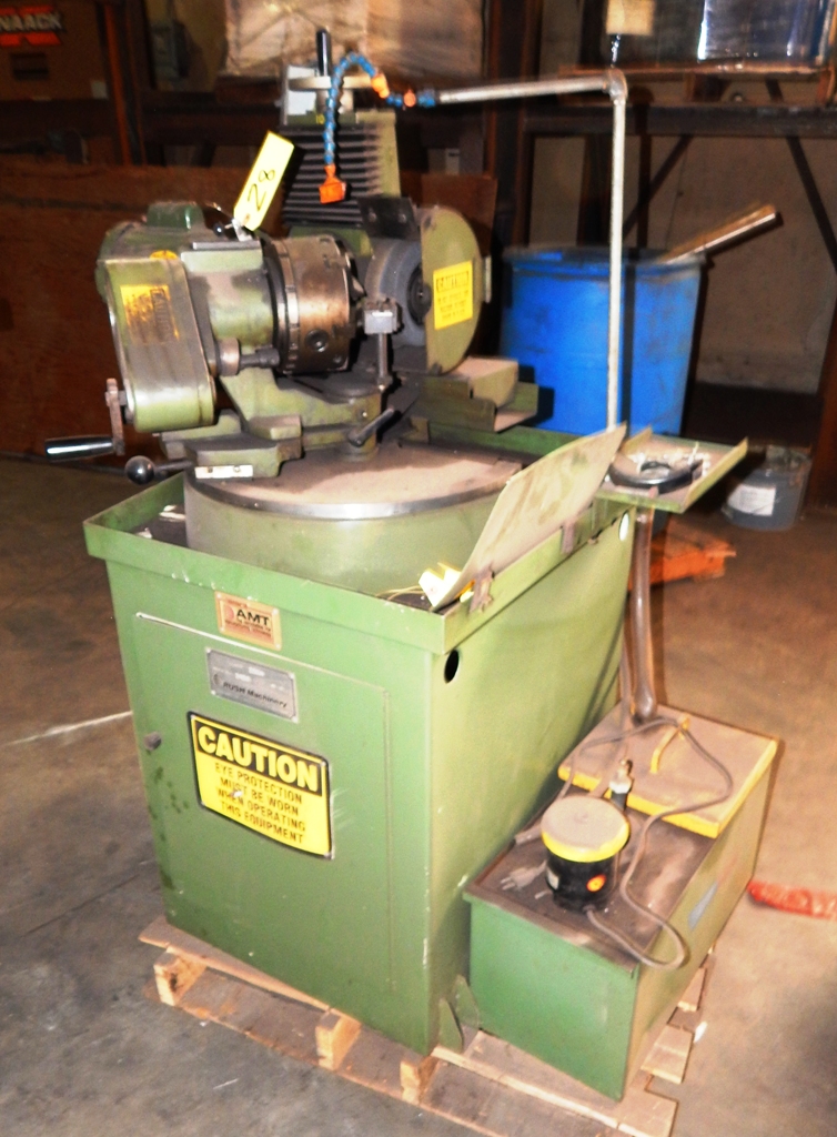 RUSH MACHINERY MODEL 250A DRILL POINT GRINDER S/N 2453 (2001)