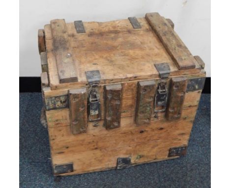 A heavy duty ammunition case.