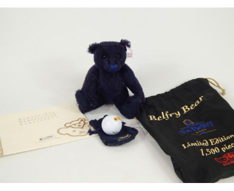 A Steiff Belfry Bear, for De Vere Hotels, limited edition 1500, circa 2004, with bag and certificate.